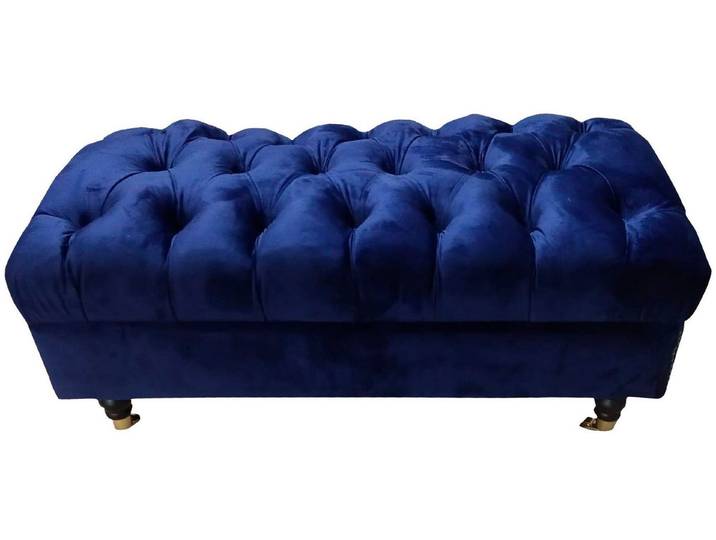 Xlmoebel Bank Chesterfield Hocker im modernen Design aus hochwertigem Material (Hocker), Hergestellt in Europa