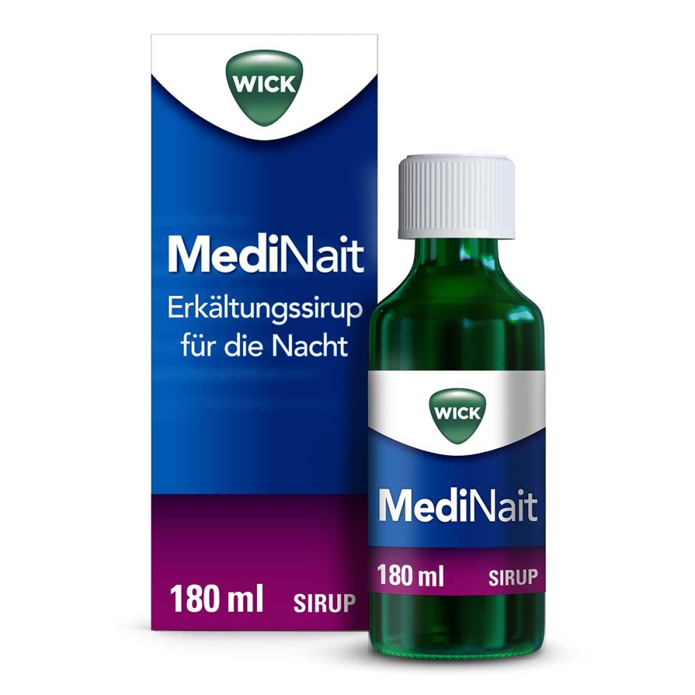 WICK Pharma - Zweigniederlassung der Procter & Gam WICK MediNait Erkältungssirup für die Nacht 01689009