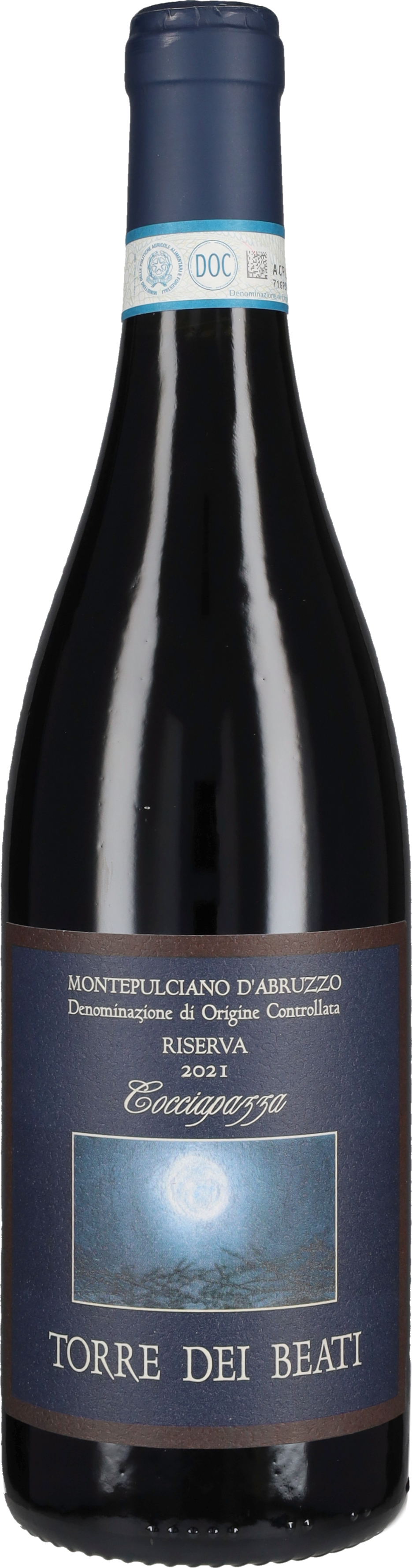 Montepulciano d'Abruzzo Riserva 'Cocciapazza' Torre dei Beati 2021