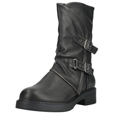 Stiefel BLOWFISH "Blowfish Stiefel Lederimitat", Damen, Gr. 42, schwarz, Lederimitat, Schuhe Stiefel