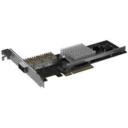 StarTech PEX40GQSFPI (PCI Express 3.0 x8), Netzwerkkarte, Schwarz