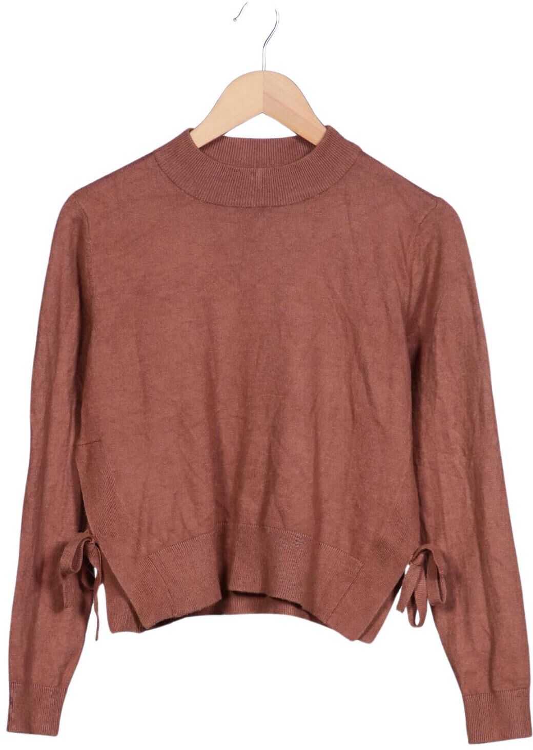 Object Damen Pullover, Braun, Gr. S, Synthetik / Viskose - Second Hand