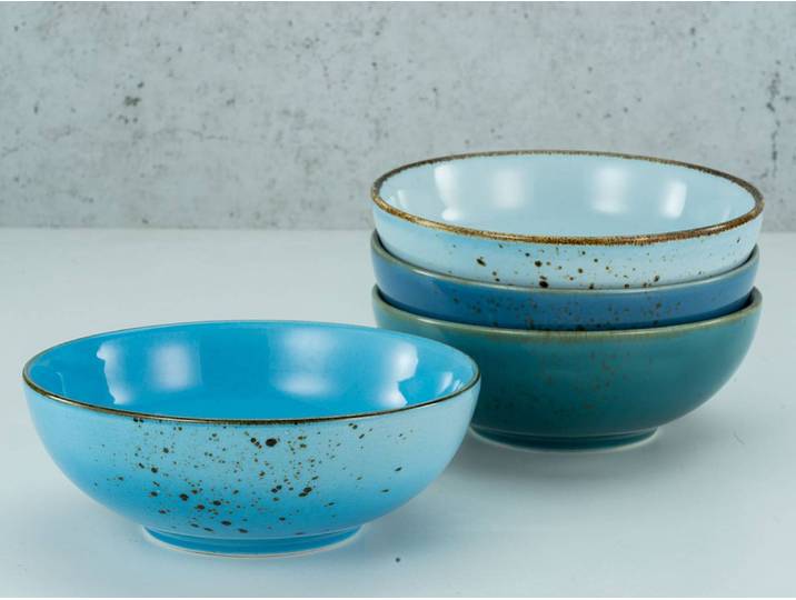 Bols - Lot de 4 Ø 165cm Bleu/Aqua