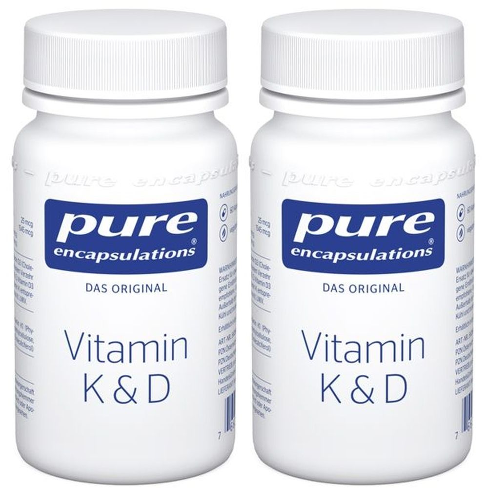 Pure Encapsulations Vitamin K & D Kapseln 2x 2x60 St