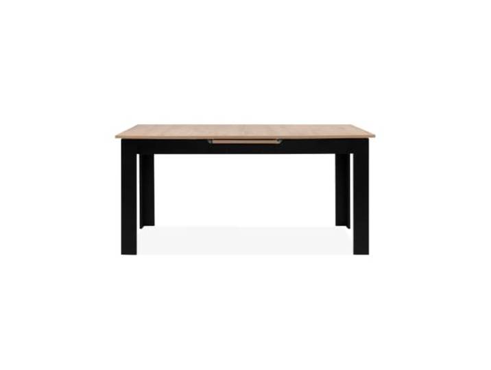 Finori Ausziehbarer Esstisch Birma - 160/200x80x75cm - Artisan Eiche/schwarz