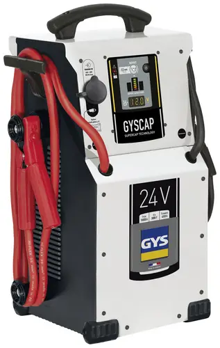 GYS Schnellstartsystem Gyscap 24V 028944 Starthilfestrom (12 V)=2500A Starthilfestrom (24 V)=2500A Kondensator-Technik