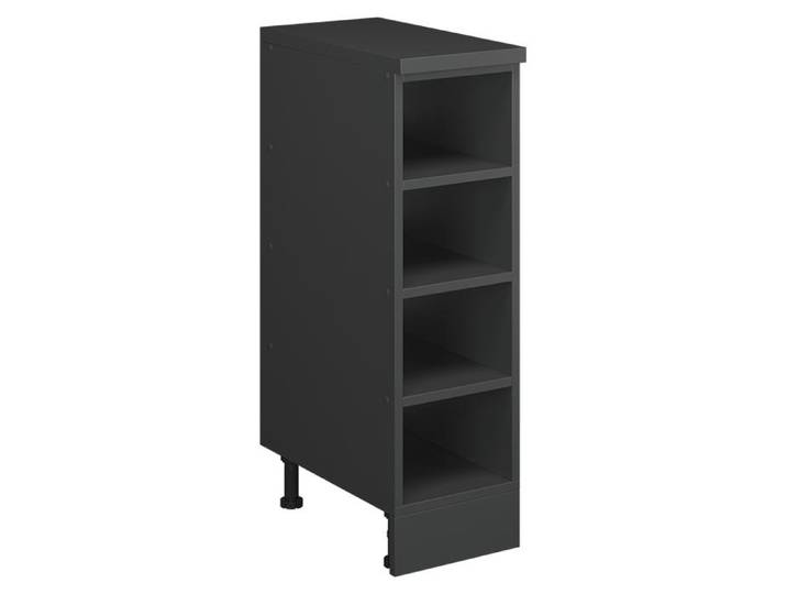 Meuble sous pente Vicco R-Line Anthracite/Anthracite 25cm sans pente\, ouvert\, Model 61847