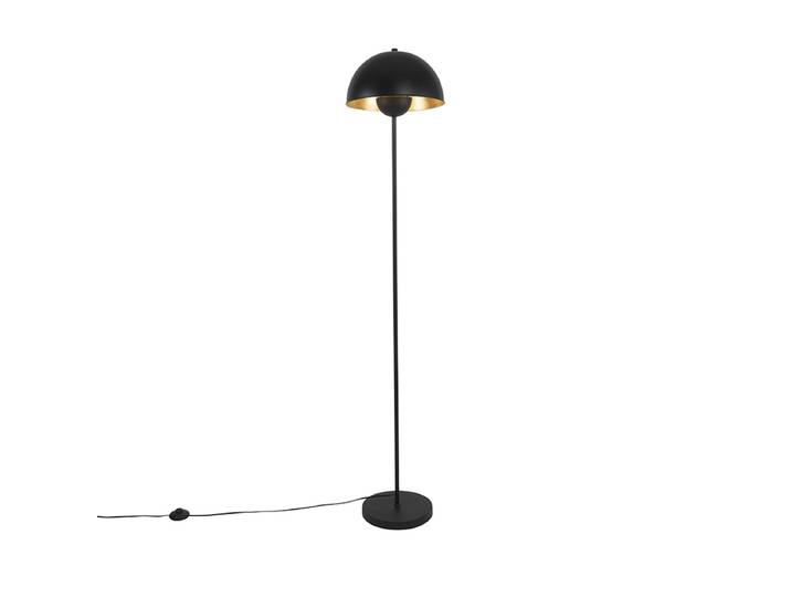 Magnax - Lampadaire - 1 Lumière - H 160 Cm - Noir - Rustique - Éclairage Intérieur - Salon I Chambre - Qazqa