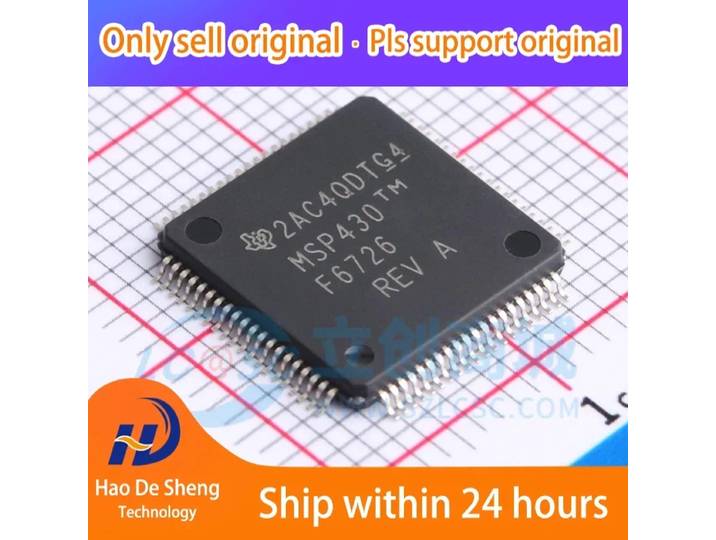 10 pièces/lot MSP430F6726IPNR LQFP80, nouveau, Original, en Stock