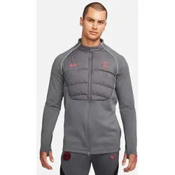 Nike Paris Saint-Germain Therma-FIT Fussballoberteil grau