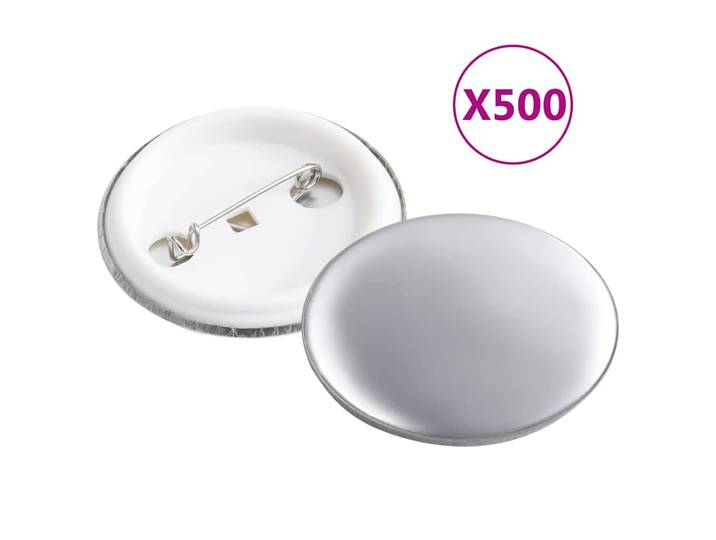 vidaXL Button-Teile 500 Sets 37 mm