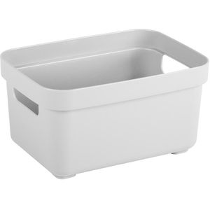 Sunware Aufbewahrungskorb Sigma Home, 2,5L, 12,8 x 9,3 x 17,7 cm, Kunststoff, weiß