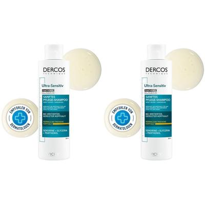 Vichy Dercos ultra-sensitiv Shampoo trock.Kopfhaut 2x 2x200 ml