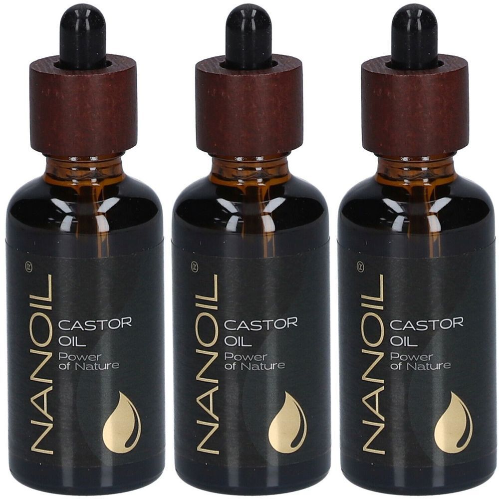 Nanoil - Castor Oil x3 3x50 ml Öl