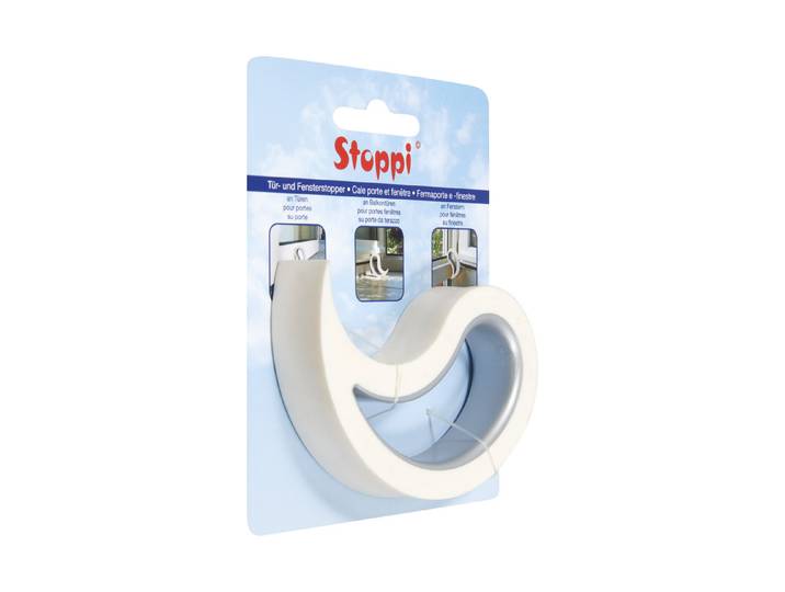 Türstopper Stoppi Weiss 13 × 2 × 10.5 cm