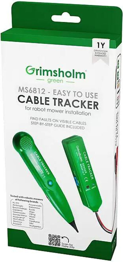 Signaal kabelzoeker en kabeldetector MS6812 in Grimsholm green