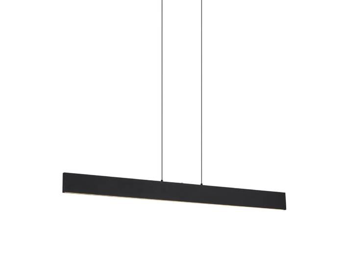 Suspension moderne noire led easylift