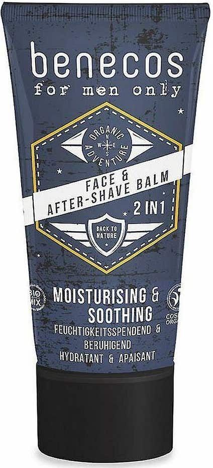 BENECOS Bálsamo de Rostro y Aftershave Vegan 50 ml