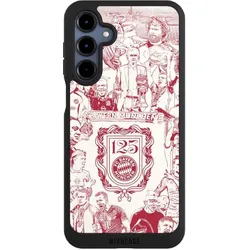 Nivocase Handyhülle für Samsung Galaxy A16 5G Hülle NIVOpure Case Schwarz FC Bayern München Offizielles (Samsung Galaxy A16 5G), Smartphone Hülle, Schwarz