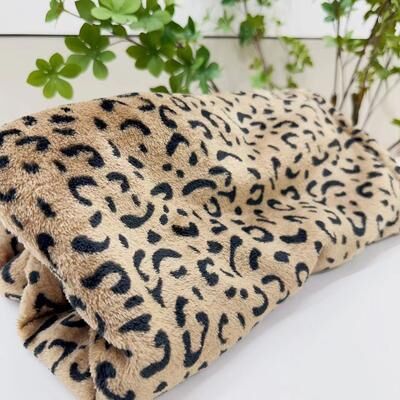 Shop Station Luxury Leopard Print Blanket Ultra Soft Fleece Throw Blanket For Sofa, Bed, Office & Travel 1 31.50 39.37 Inches