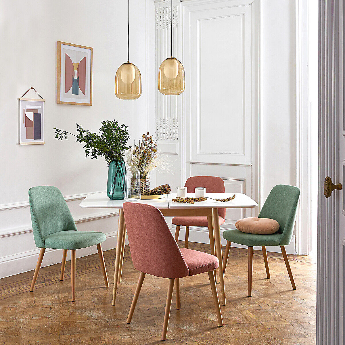 LA REDOUTE INTERIEURS Table à manger, extensible, 2 à 6 personnes, JIMI