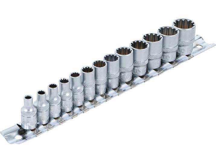 BGS 2150 Douilles Gear Lock\, 6\,3 (1/4)\, 13 pcs.