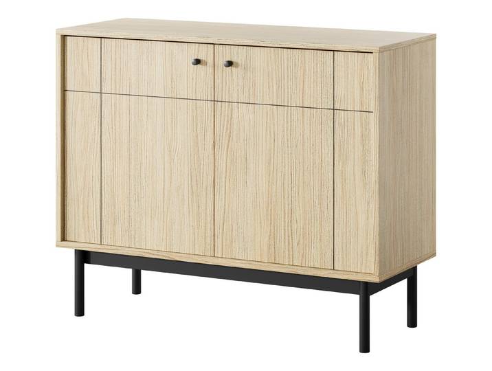Compleo Kommode mit 2 Türen LONDON, Breite: 103,5 cm, skandinavisches Design