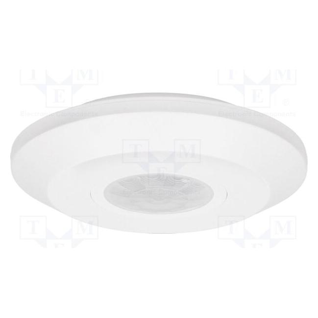 Orno ultraflacher Bewegungsmelder MINI PIR 800W 360° IP20 Balta (OR-CR-258) (8 m) (OR-CR-258)