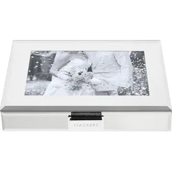 Stackers Glass Schmuckschatulle mit Bilderrahmen