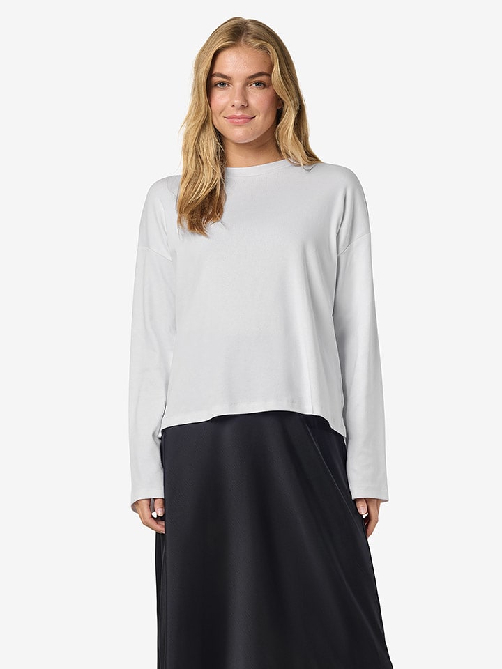 Noisy may Longsleeve in Weiß - S