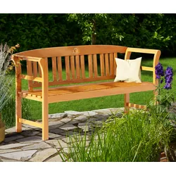 Gartenbank Rose Eukalyptusholz FSC®-zertifiziert 157x45x82cm