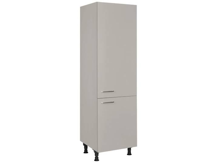 Nobilia Geräteumbauschrank Touch, Grau, nur wie online abgebildet bestellbar, 60x216.6x58 cm, Blauer Engel, Pefc, Goldenes M, Made in Germany, DGM-Klimapakt, Küchen, Küchenmöbel, Küchenschränke, Geräteumbauschränke