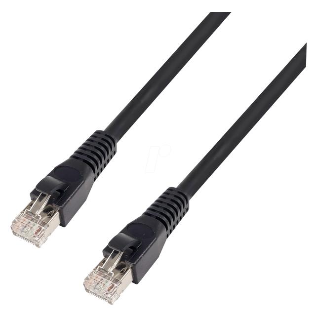 TTL 1812-HD-7 - Cat.6a Patchkabel HDBaseT 7.5m schwarz - Netzwerk - CAT 6a (S/FTP, CAT6a, 7.50 m) (39633715)