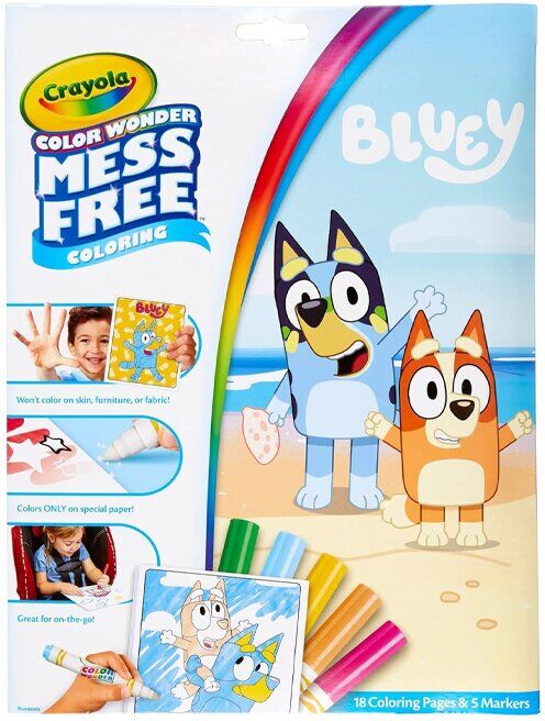 BRINQUEDO CRAYOLA FLHS DE COLOR BLUEY