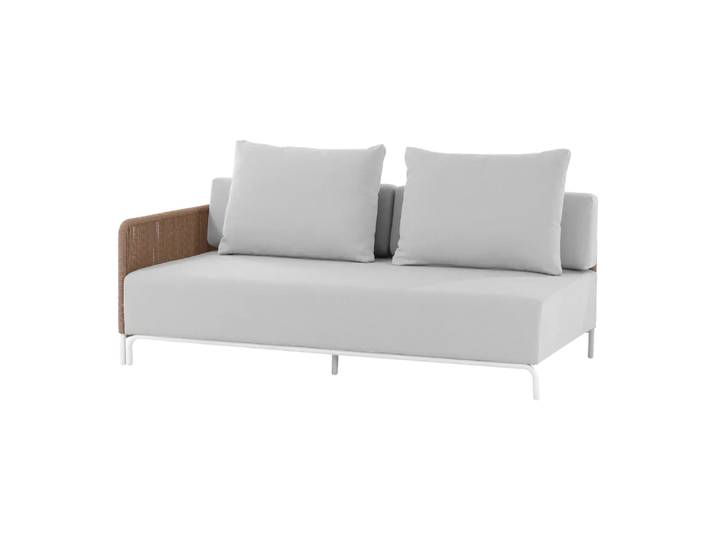 Lounge Element Maui, Edy&liv, hellgrau, Aluminium