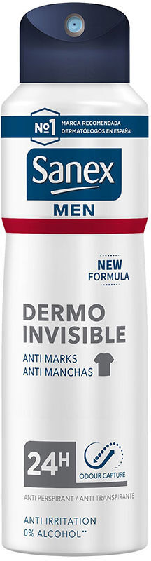 Sanex Invisible Dermo Men déo vaporisateur 200 ml
