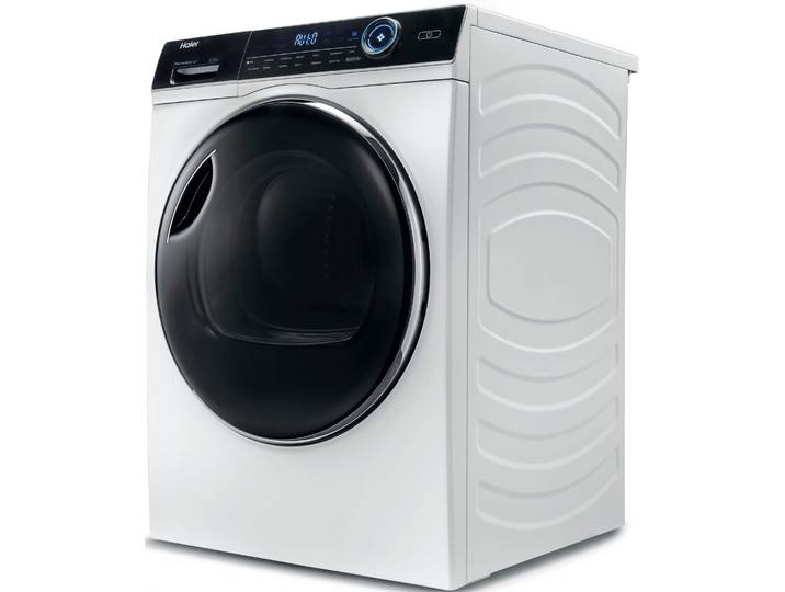 HAIER Wärmepumpentrockner HD100-A2979N , Energieeffizienz: E, weiß, B:59,5cm H:84,5cm T:68cm, Trockner, 10 kg, Auffrischen mit Dampf: i-Refresh, Pillow-Schontrommel, Wärmepumpentrockner