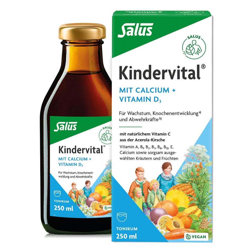 SALUS Pharma GmbH Kindervital mit Calcium + D3 Tonikum Salus 18226934