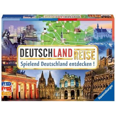 Deutschlandreise - Gesellschaftsspiel & Brettspiel ab 8 Jahre