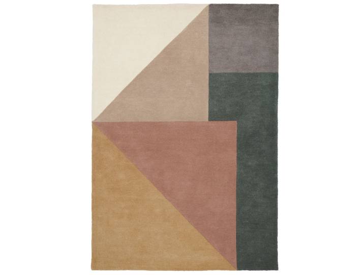 Linie Design Arguto Wollteppich 250 x 350cm Rose