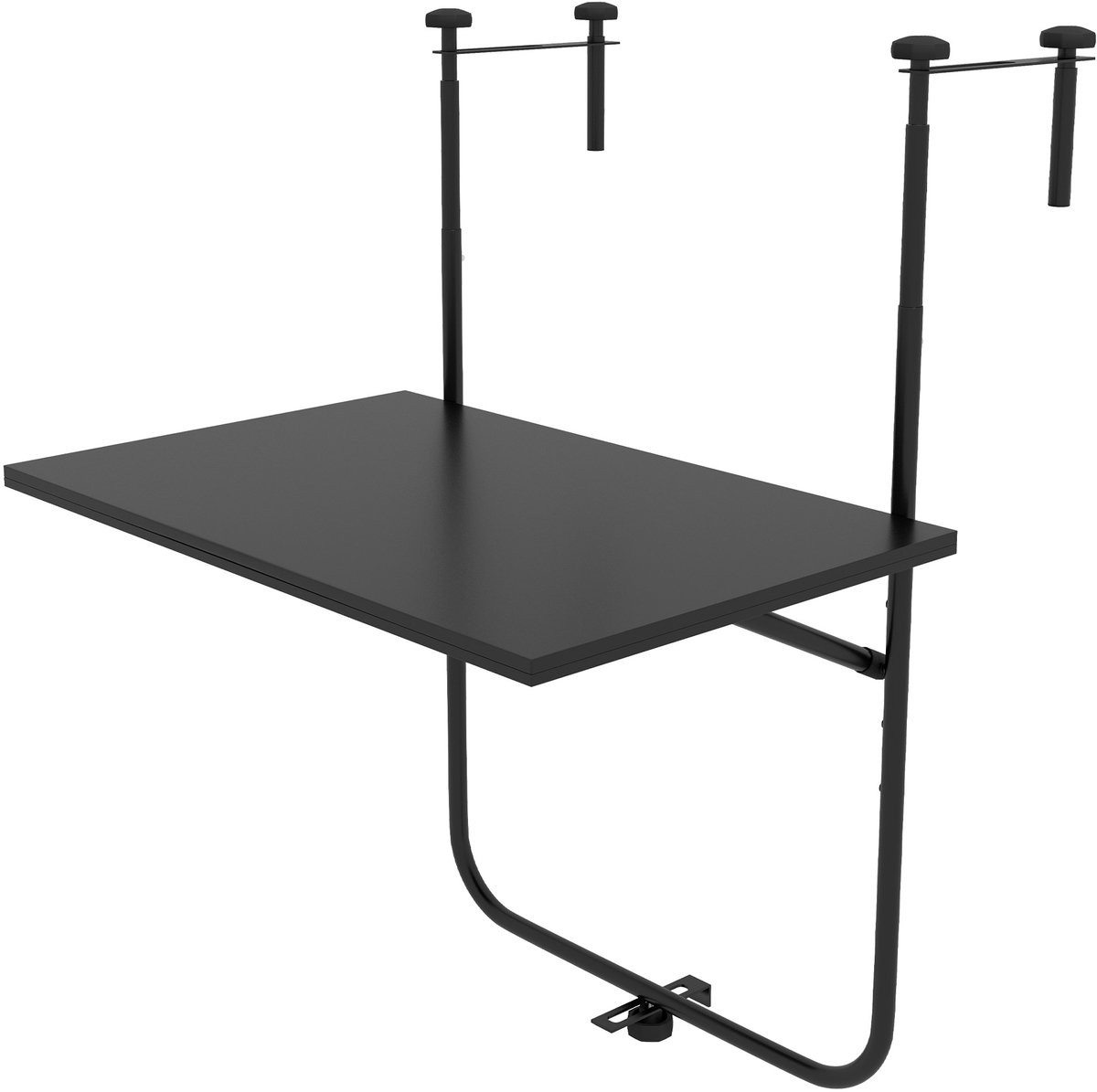 Inklapbare Balkontafel voor de Balkonrand