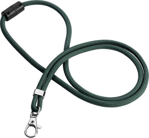 Durable 824105 Textilband Karabinerhaken Dunkelgrün 10St.