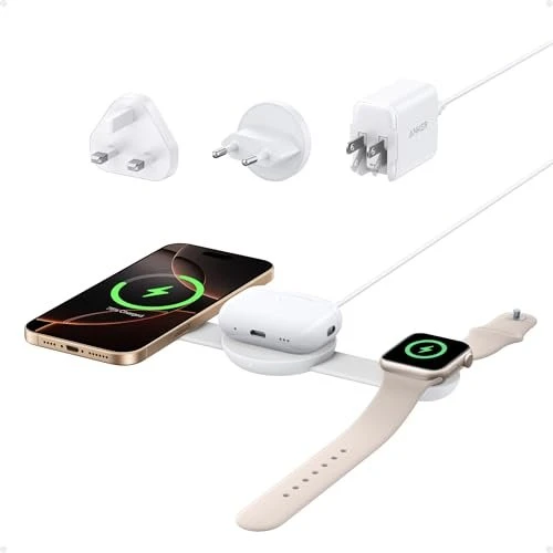Anker MagGo B25M8 15W weiß