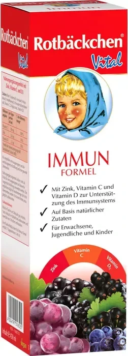 Rabenhorst Rotbäckchen Vital Immun Formel Saft 450 ml