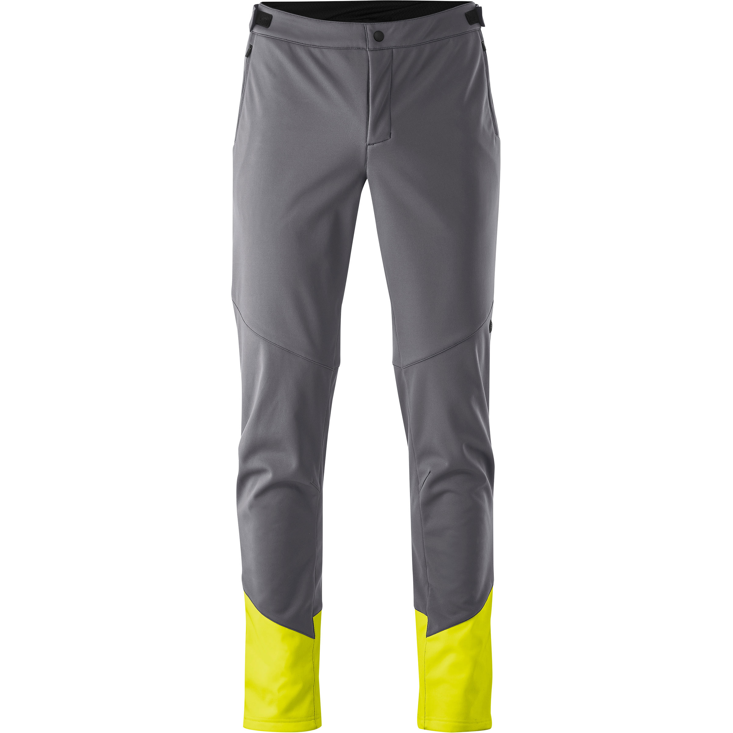 Gonso Adventure Softshell Radhose lang Herren Fahrradhose grau Größe 3XL Mountainbike | Commuting Widerstandsfähig Wasserabweisend