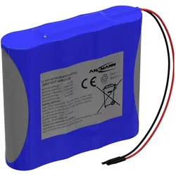 Ansmann 4S1P Akkupack 4x 18650 Kabel Li-Ion 14.4V 2600mAh Akkupack 4x Li-Ion 1 (1 Stk., 18650, 2600 mAh), Batterien + Akkus