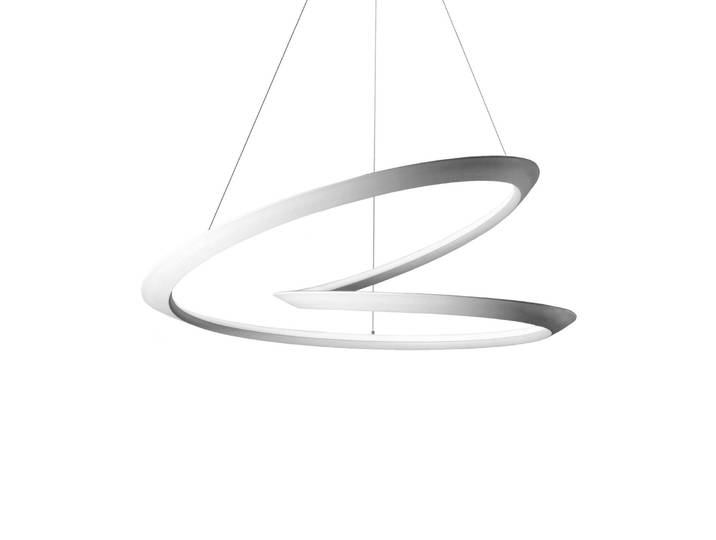 Nemo - Suspension Kepler - Blanc - Aluminium extrudé - Designer Arihiro Miyake