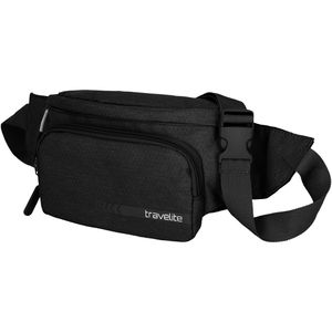 Travelite Bauchtasche Kick Off, aus Polyester, schwarz, 5 Liter, Breite 30cm, 3 Fächer