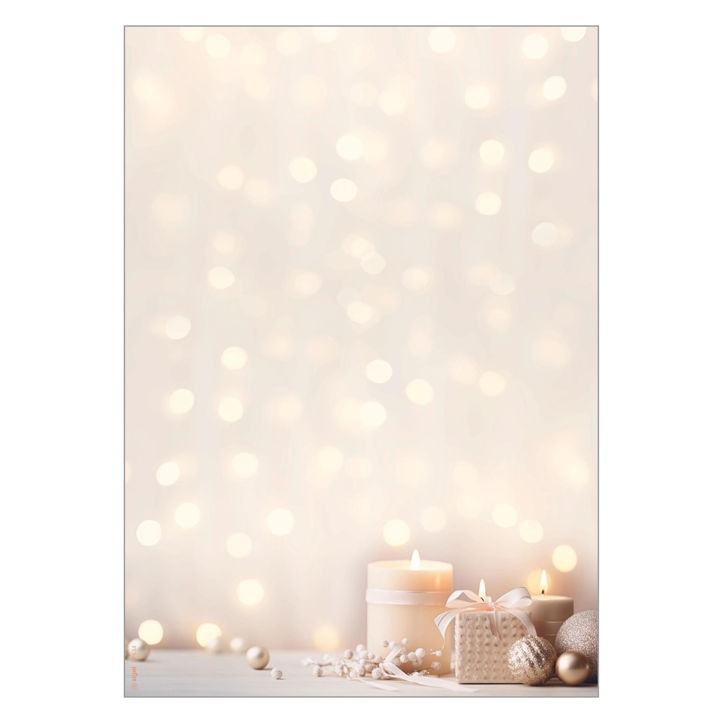 Sigel Weihnachtsbriefpapier (90 g/m², 100x) (DP634)