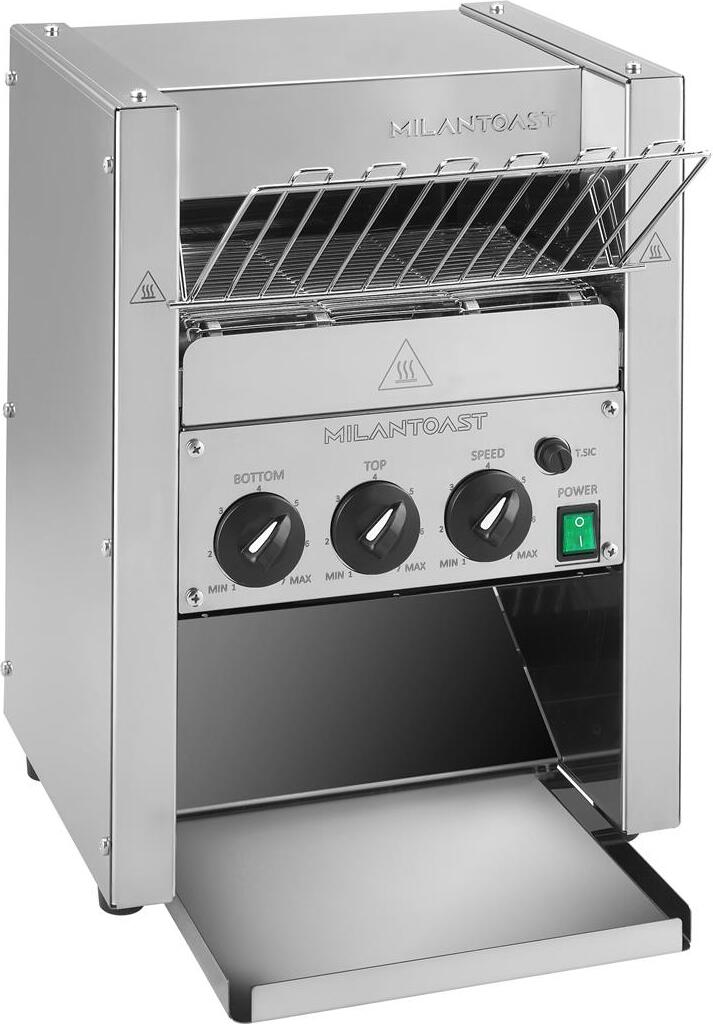 MILANTOAST-ULTRA-FAST 2 Scheiben Gürteltoaster 220-240 V 50/60 Hz 2,3 kW